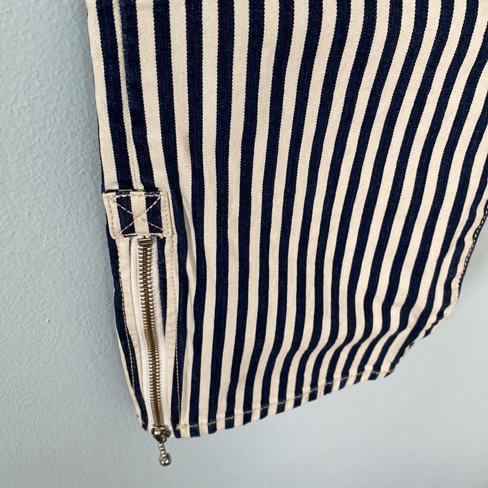 Current/Elliott - The Cropped Lexton - Modern Stripe - Picture 8 of 9